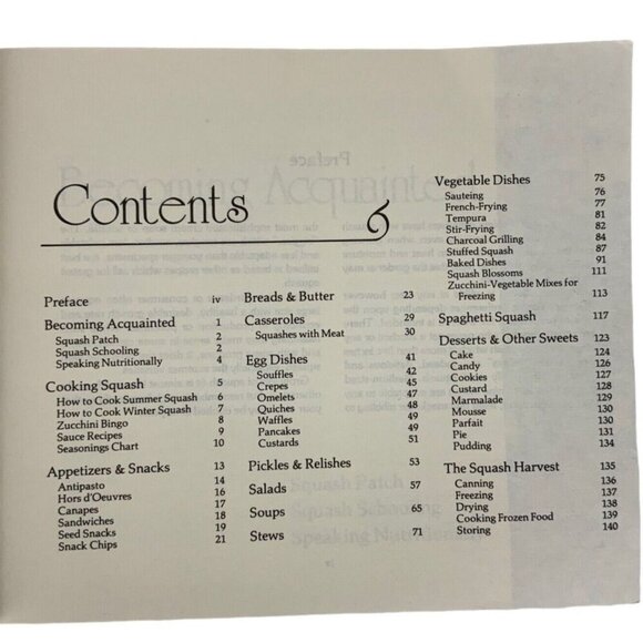 Garden Ways Zucchini Cookbook Paperback 1977 By Nancy Ralston & Marynor Jordan - Picture 4 of 11